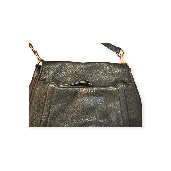 Marc Jacobs Leather Crossbody Purse - Black - Like New - Picture 4 of 9